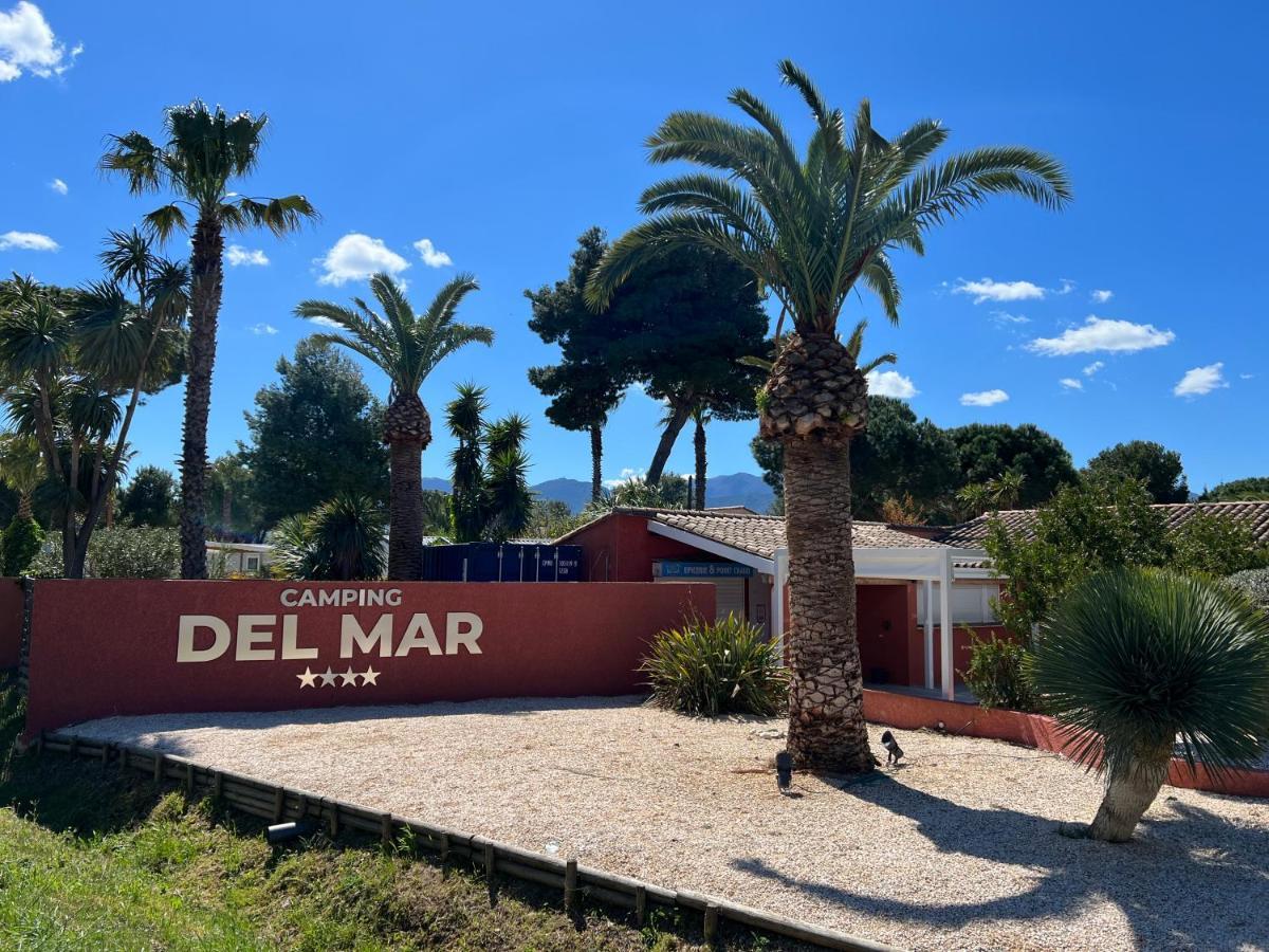 Camping Del Mar 10, Mobil Home Petit Paradis, 6 Personnes, Bord De Mer, Camping Del Mar Village Argeles-sur-Mer Ngoại thất bức ảnh