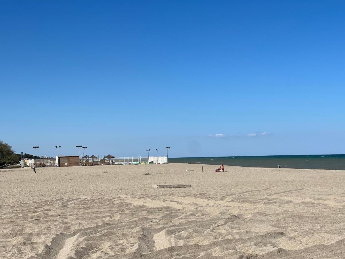 Camping Del Mar 10, Mobil Home Petit Paradis, 6 Personnes, Bord De Mer, Camping Del Mar Village Argeles-sur-Mer Ngoại thất bức ảnh