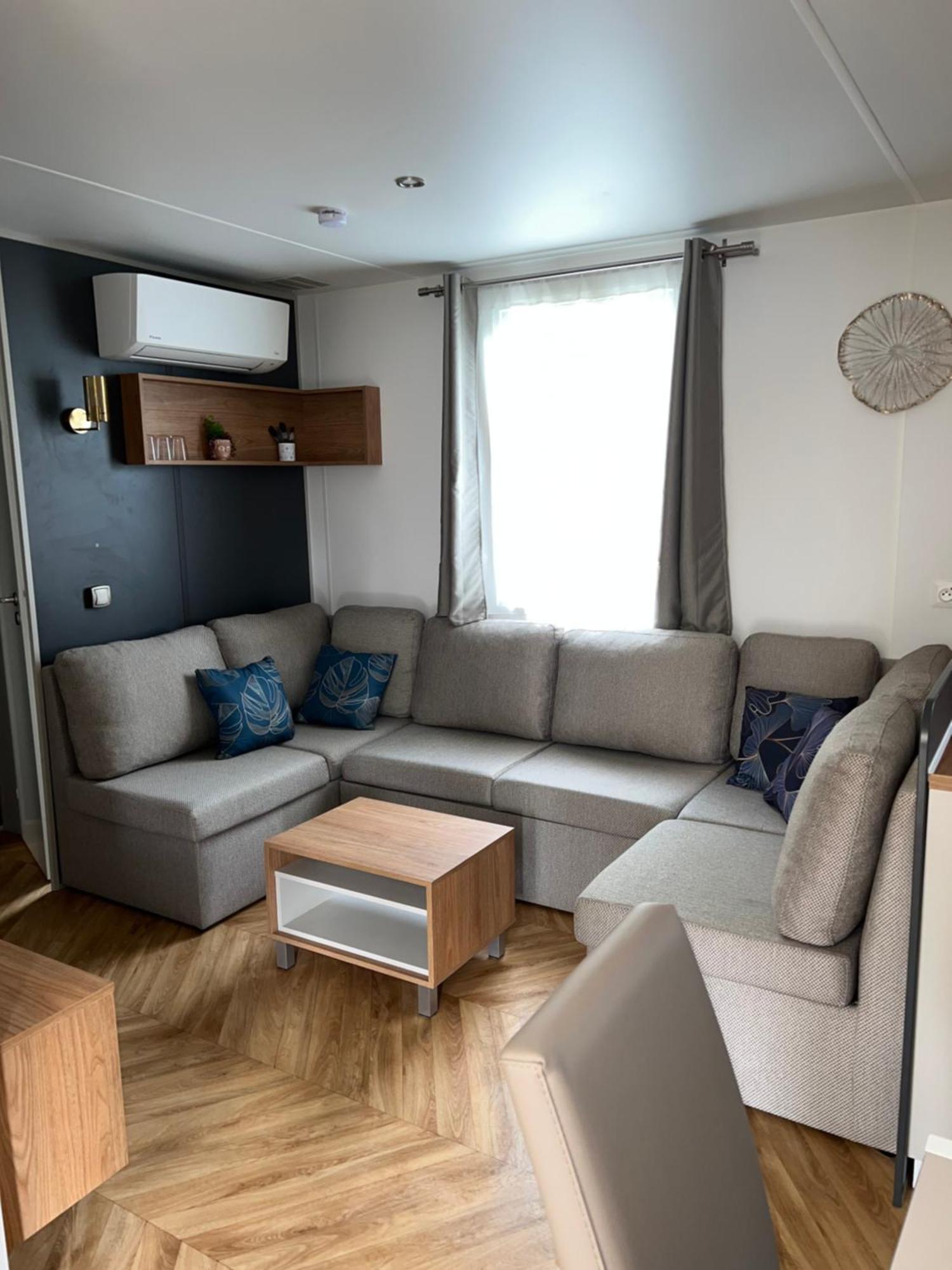 Camping Del Mar 10, Mobil Home Petit Paradis, 6 Personnes, Bord De Mer, Camping Del Mar Village Argeles-sur-Mer Ngoại thất bức ảnh