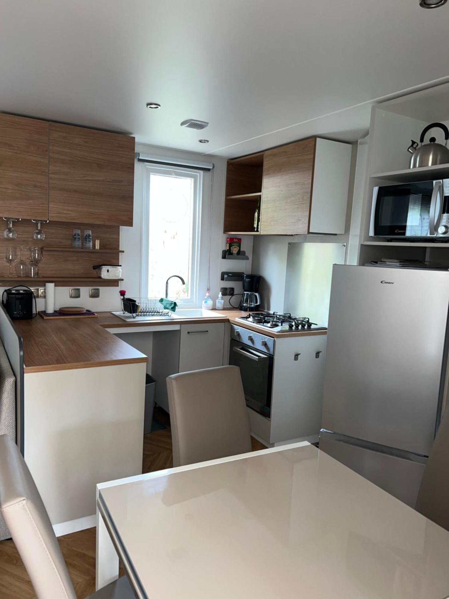 Camping Del Mar 10, Mobil Home Petit Paradis, 6 Personnes, Bord De Mer, Camping Del Mar Village Argeles-sur-Mer Ngoại thất bức ảnh